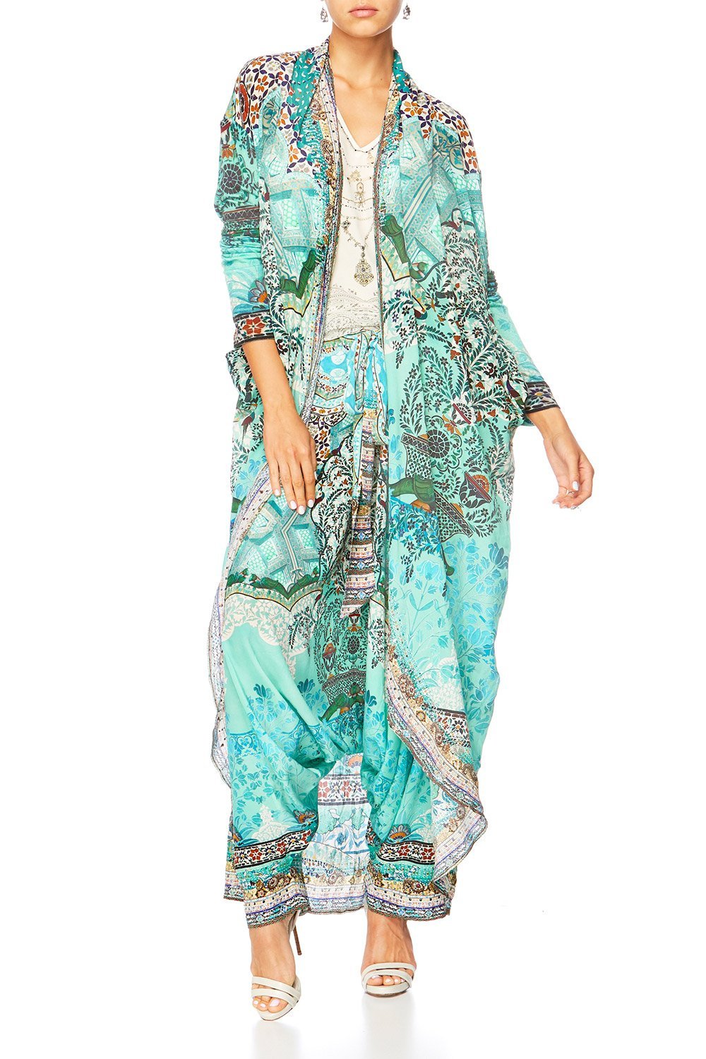 THE SPIRIT WITHIN LONG CASUAL JACKET W POCKETS