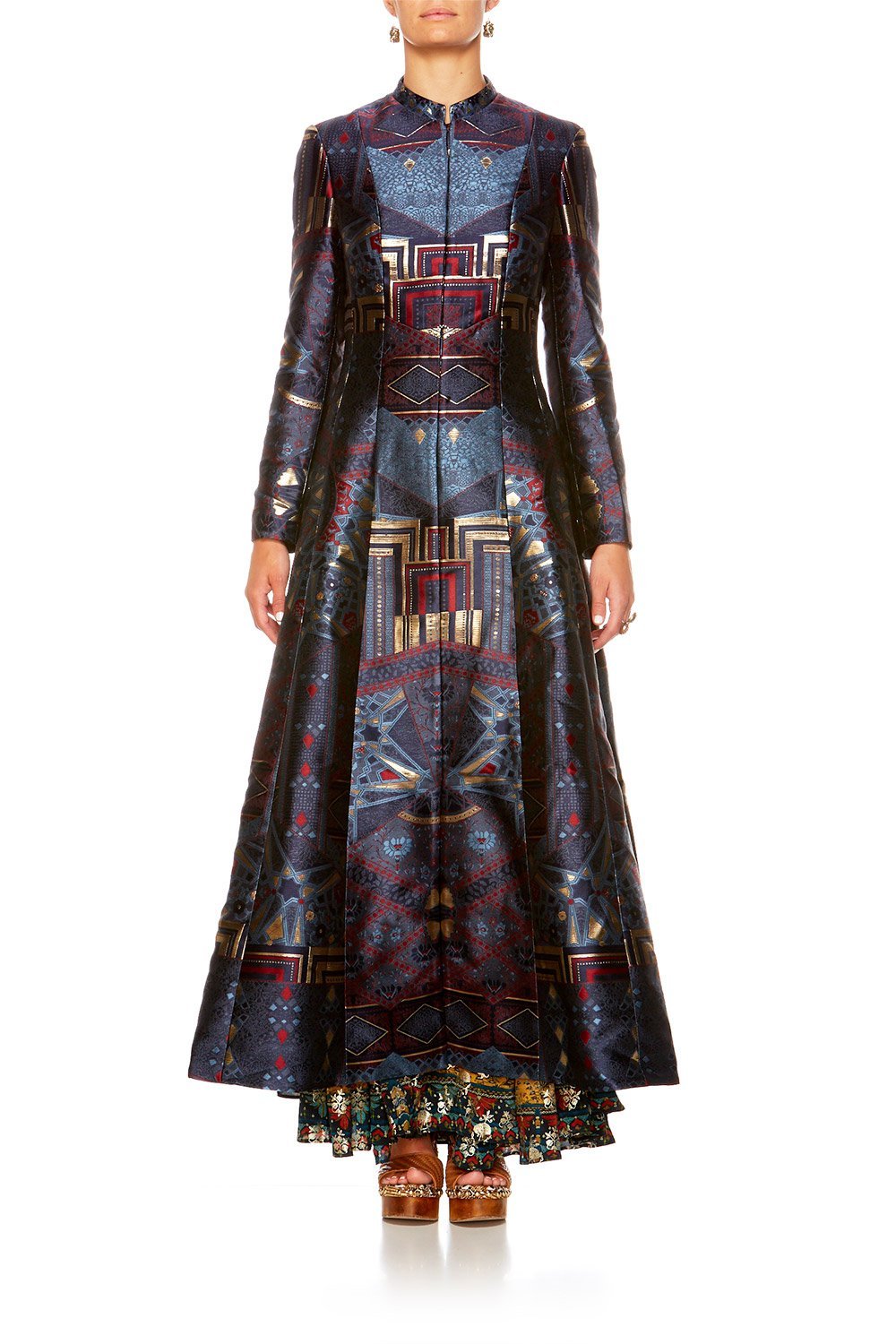 BLISS OF BOHEMIA LONG PANELLED COAT