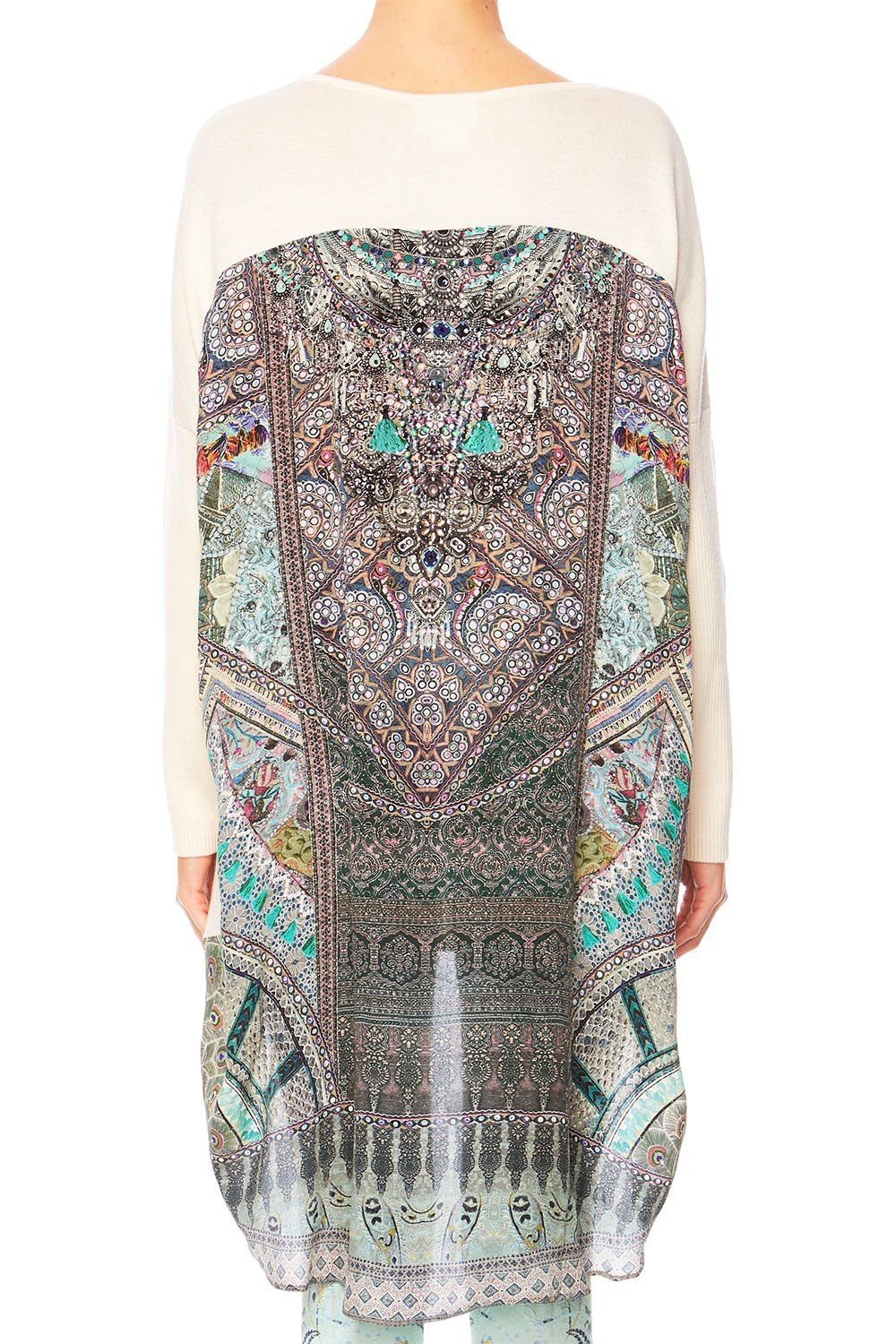 MAMAS HOME LONG SLEEVE JUMPER W PRINTED BACK