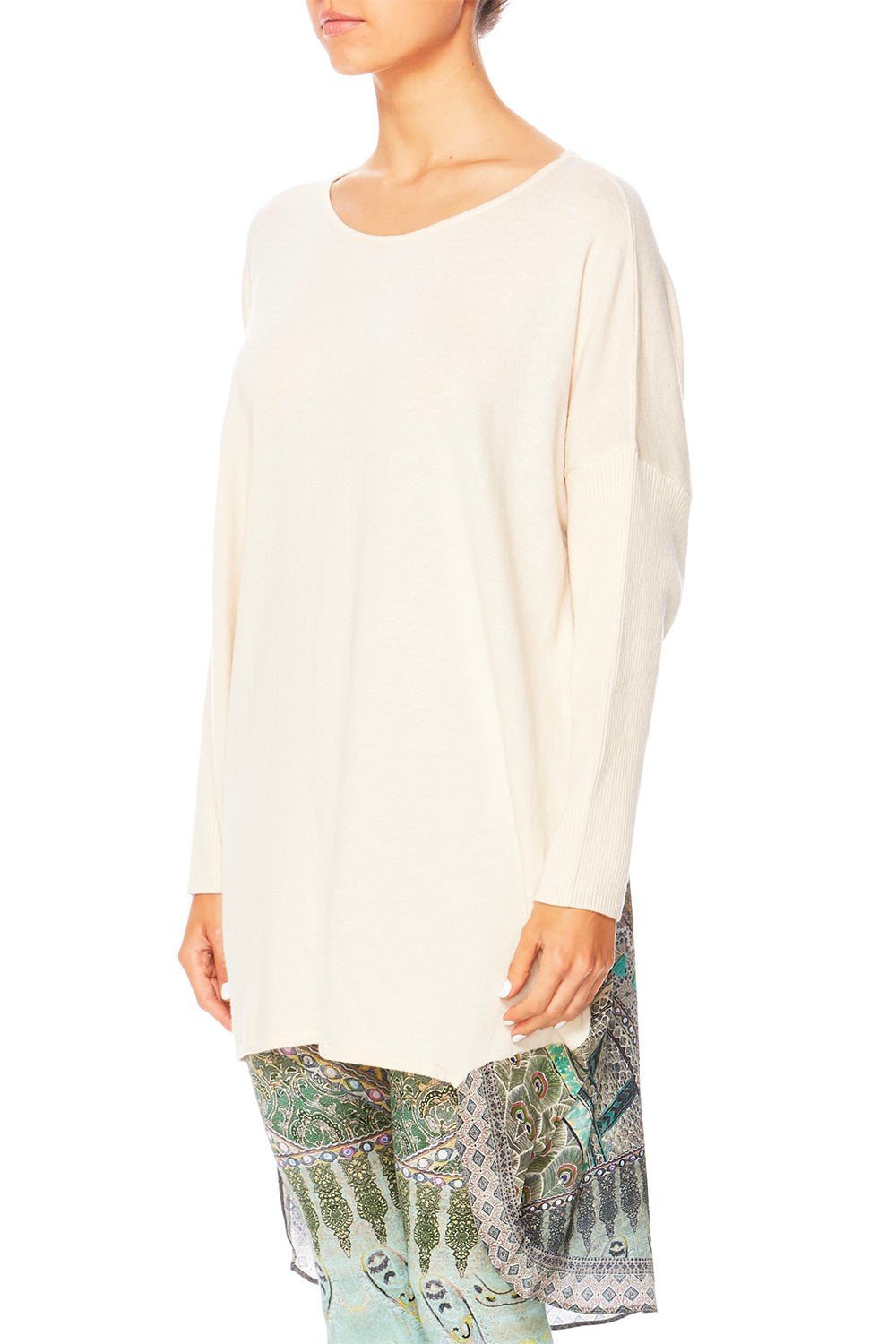 MAMAS HOME LONG SLEEVE JUMPER W PRINTED BACK