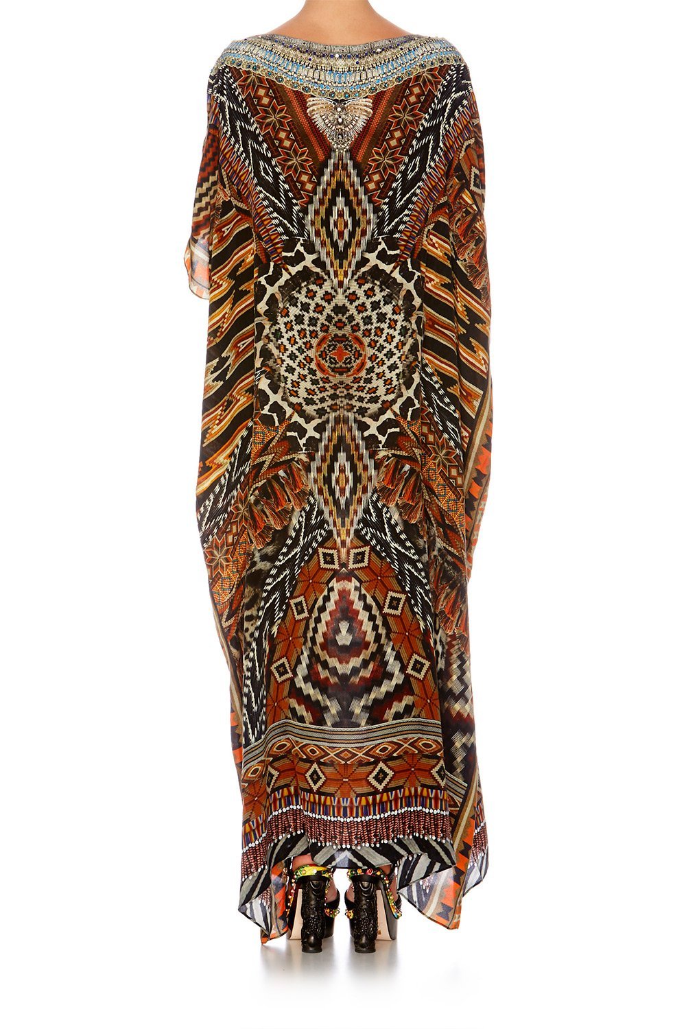 DAWN OF TIME ROUND NECK KAFTAN