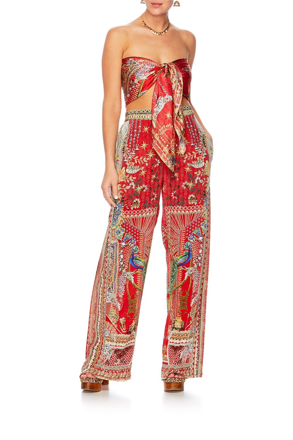 JUST KIDS PANTS WITH SIDE SPLIT