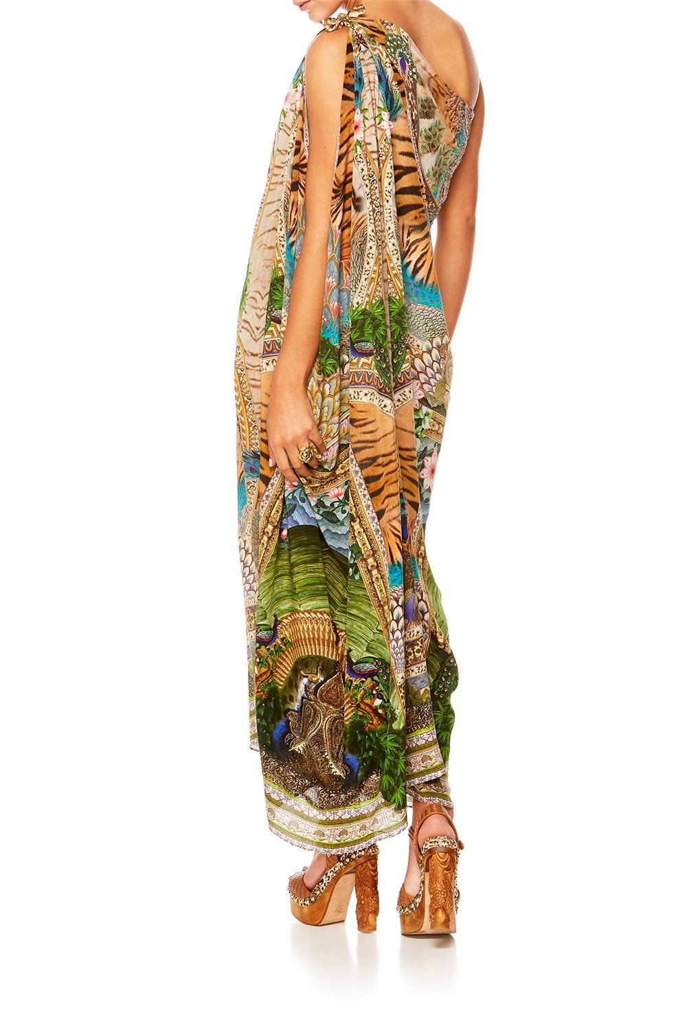 A WOMANS WISDOM ROUND NECK KAFTAN