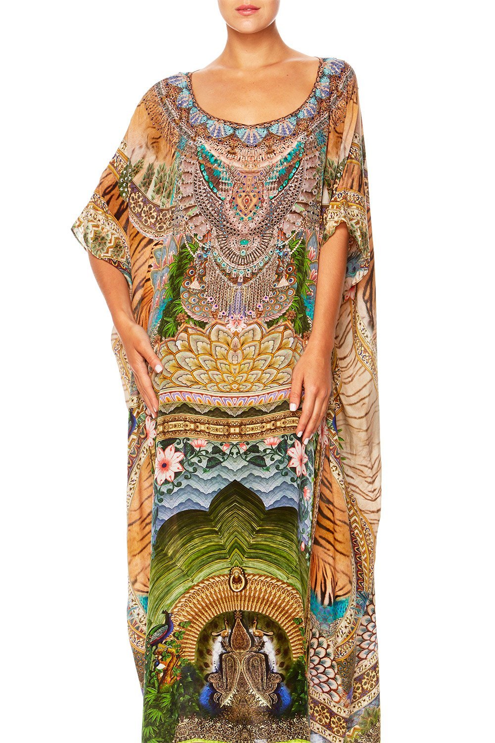 A WOMANS WISDOM ROUND NECK KAFTAN