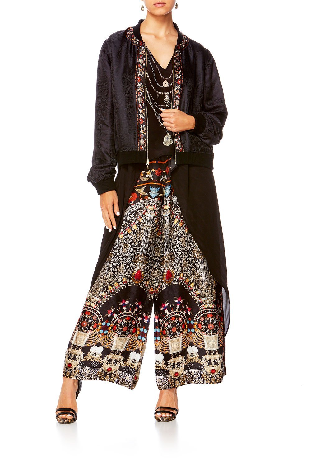 CHAMBER OF REFLECTIONS REVERSABLE BOMBER JACKET