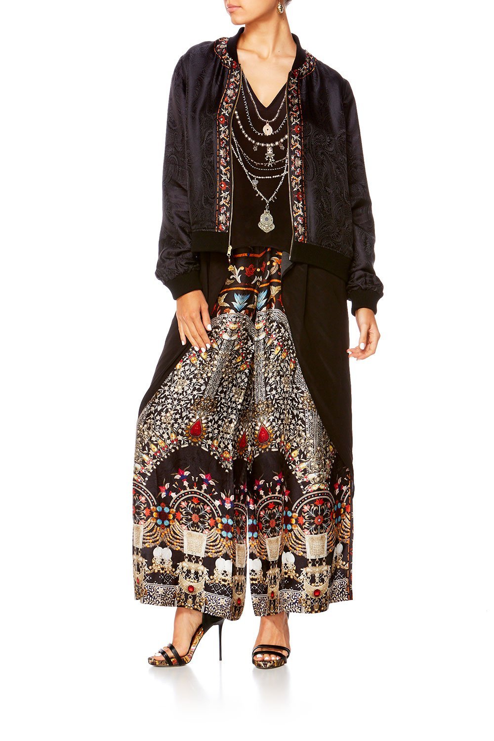 CHAMBER OF REFLECTIONS REVERSABLE BOMBER JACKET