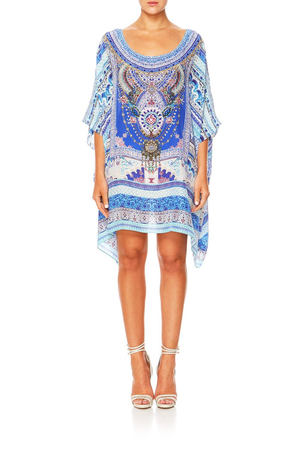 STRENGTH IN RAYS SHORT ROUND NECK KAFTAN
