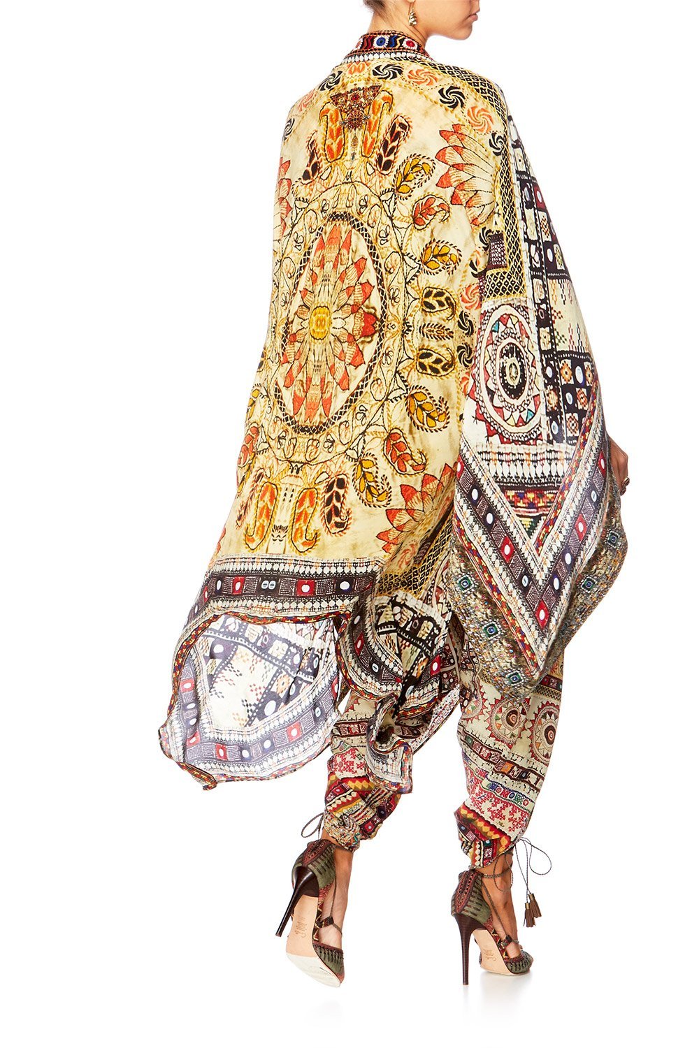 INDIANA FRANKS LONG DRAPED ROBE