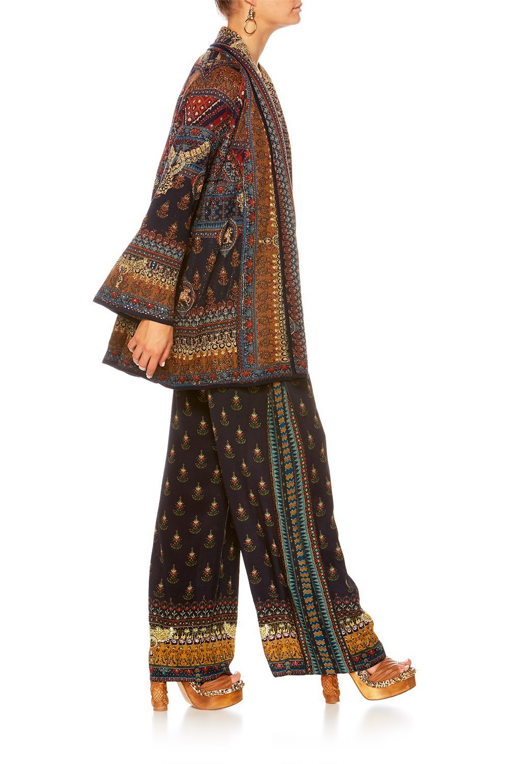 BLISS OF BOHEMIA PANTS W SIDE SPLIT