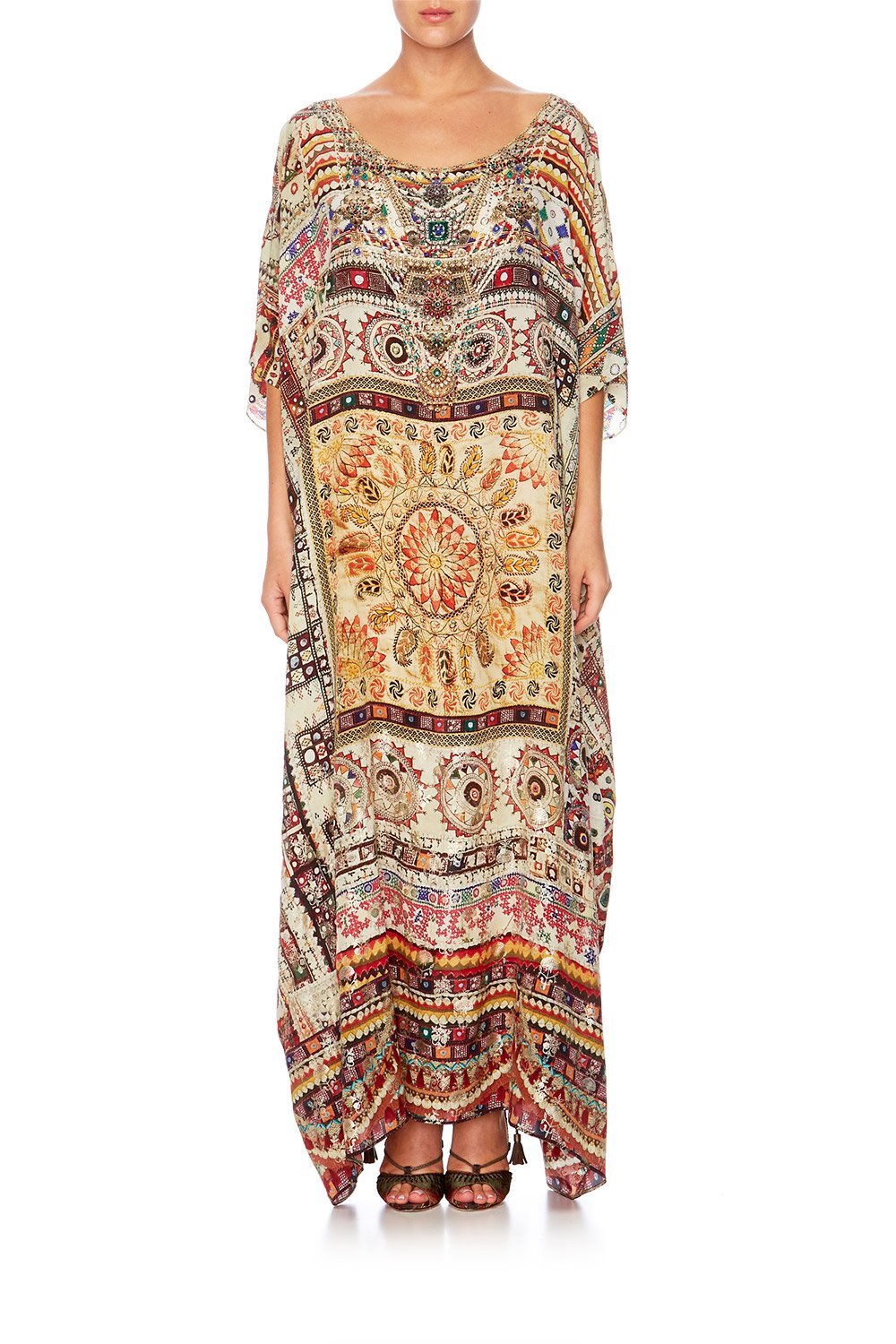 INDIANA FRANKS ROUND NECK KAFTAN