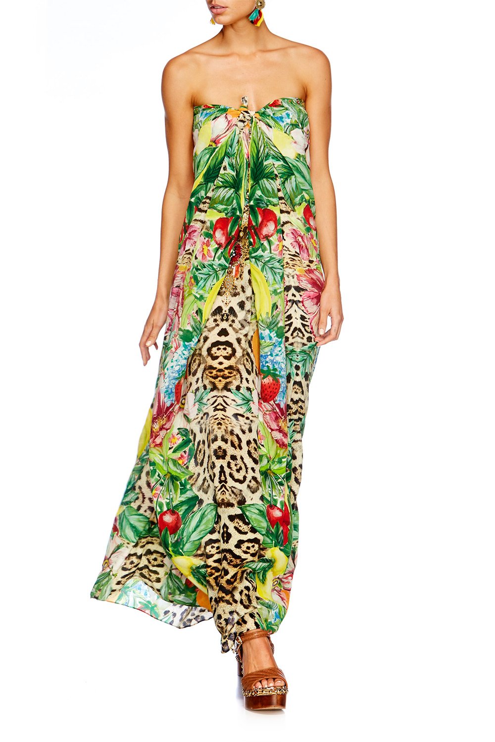 COOL CAT ROUND NECK KAFTAN