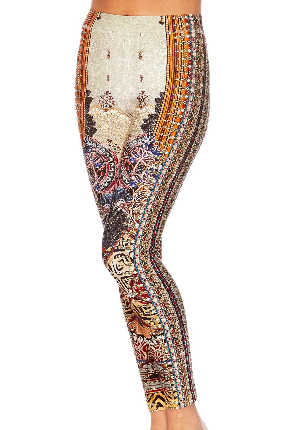 THE CARAVAN V-NECK LACE UP SHIRT