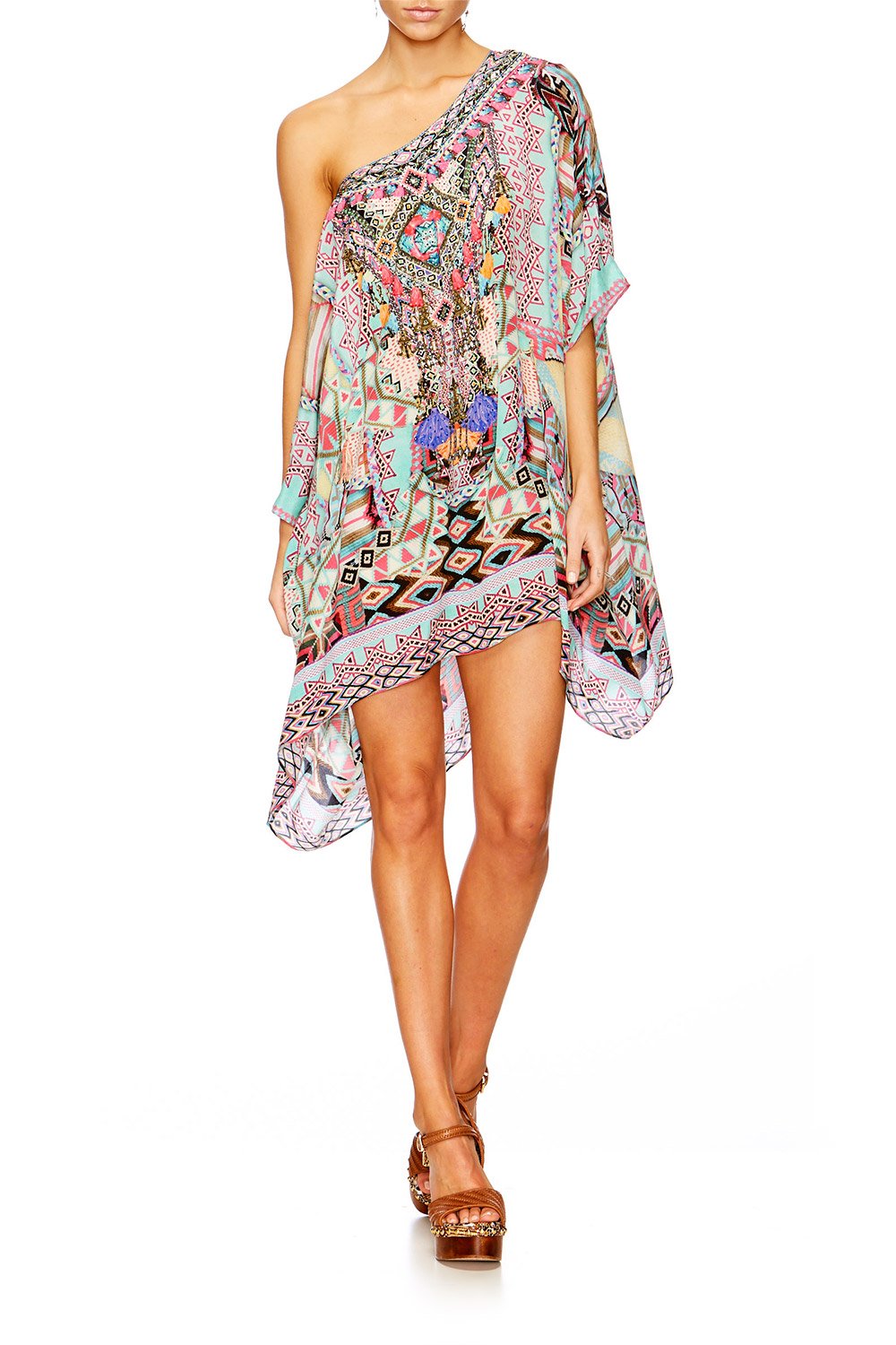 MOCHILLA CHILLER SHORT ROUND NECK KAFTAN