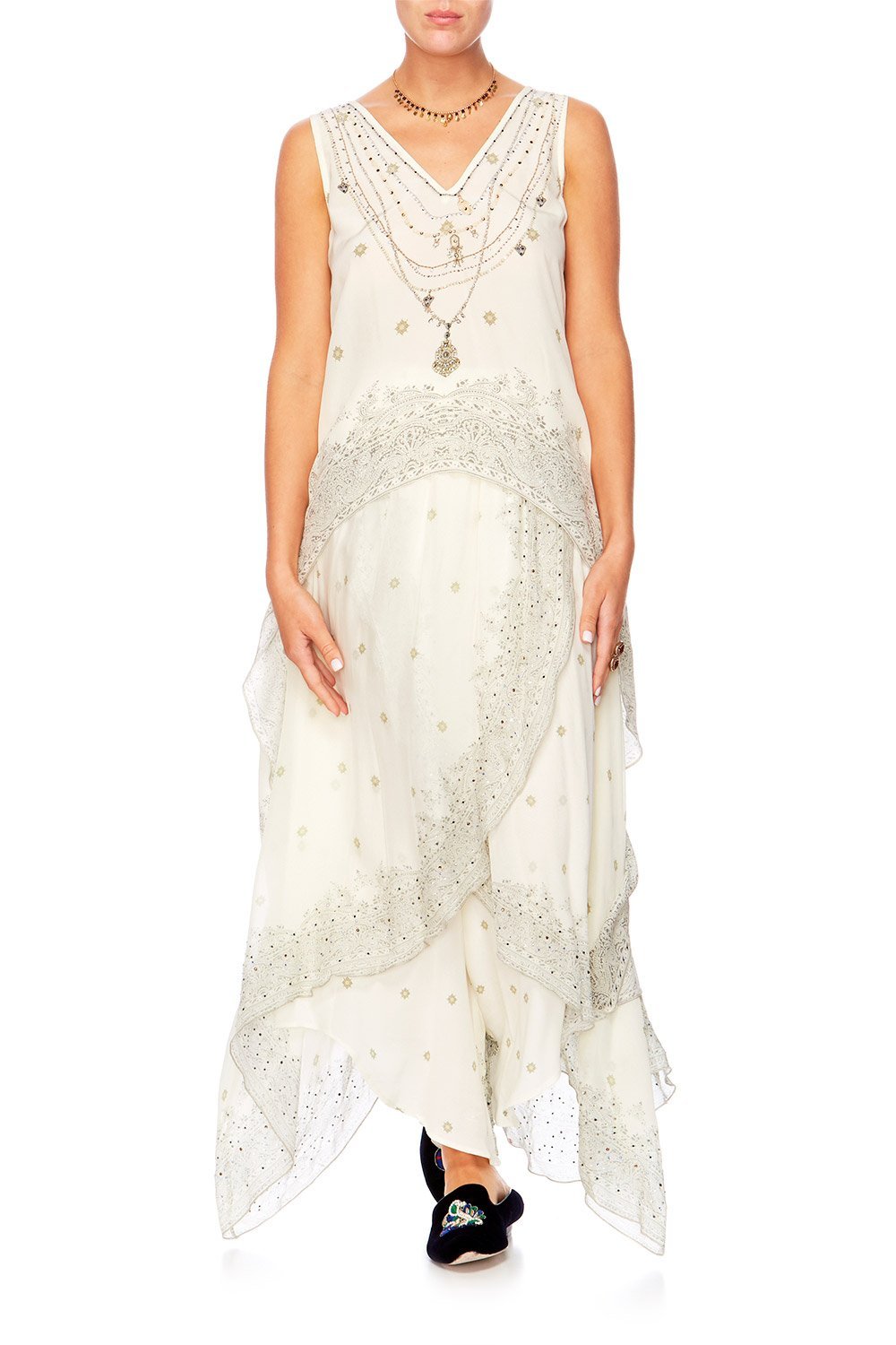 GUIDING LIGHT CROSS OVERLAY PANT