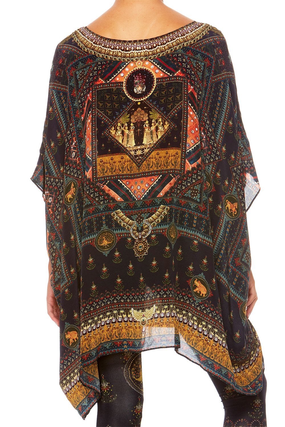 BLISS OF BOHEMIA SHORT ROUND NECK KAFTAN