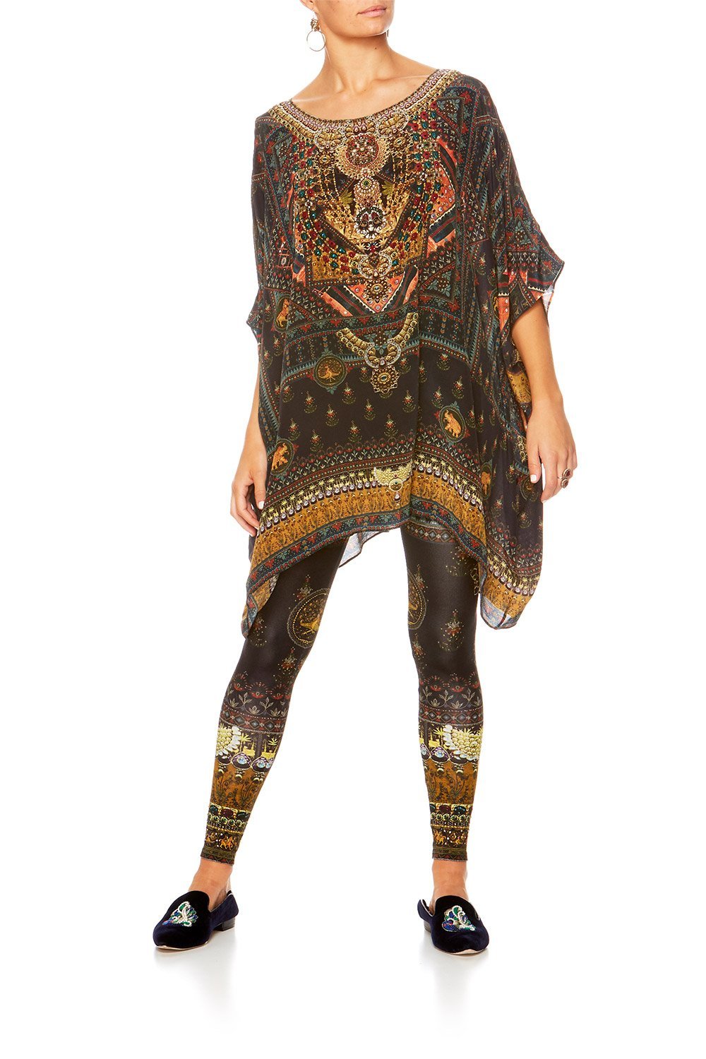 BLISS OF BOHEMIA SHORT ROUND NECK KAFTAN