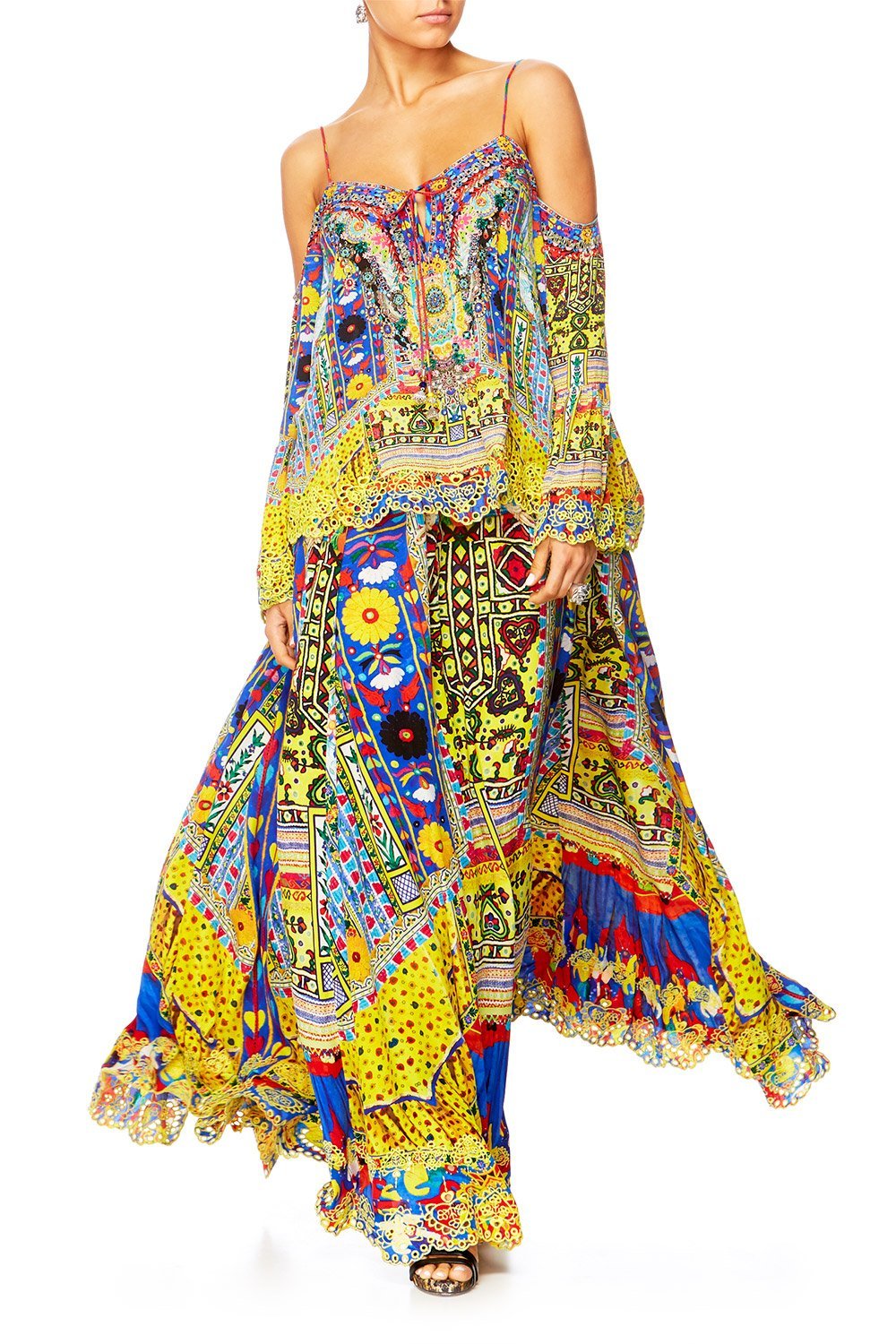 INSIDE MY MIND FULL HEM SKIRT