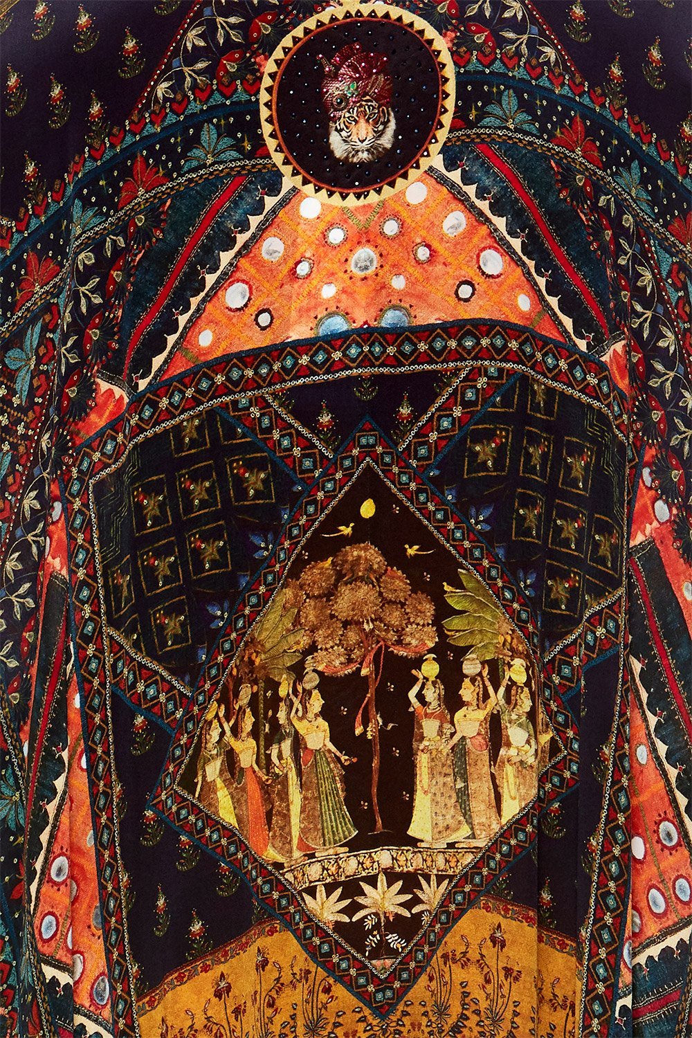 BLISS OF BOHEMIA SPLIT FRONT & SLEEVE KAFTAN