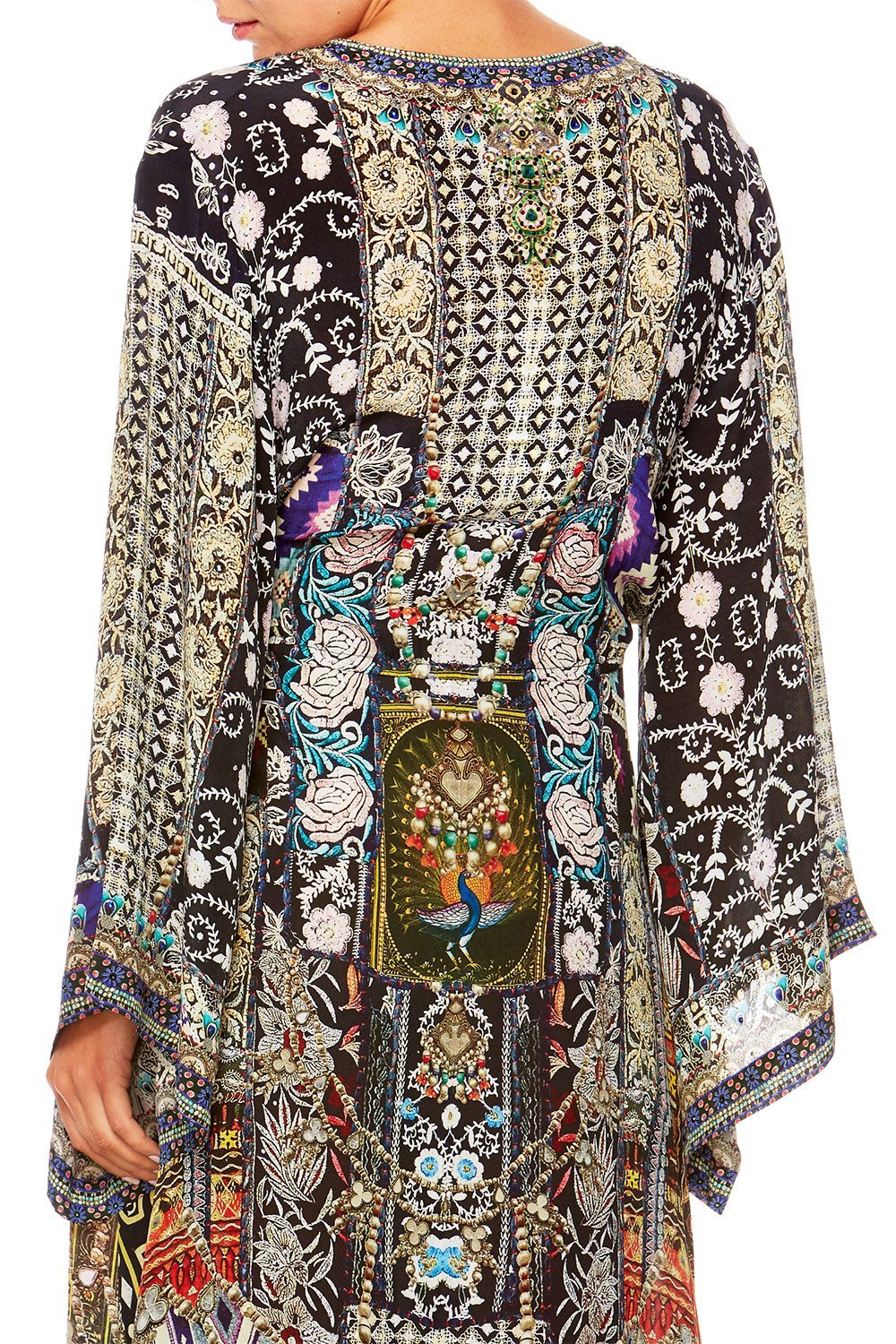 CAMILLA JAGGIS KINGDOM KIMONO WRAP DRESS