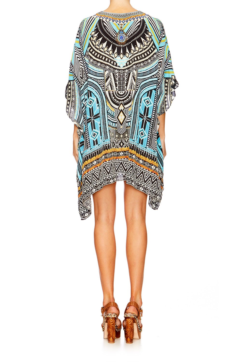 RUNAWAY READY SHORT LACE UP KAFTAN