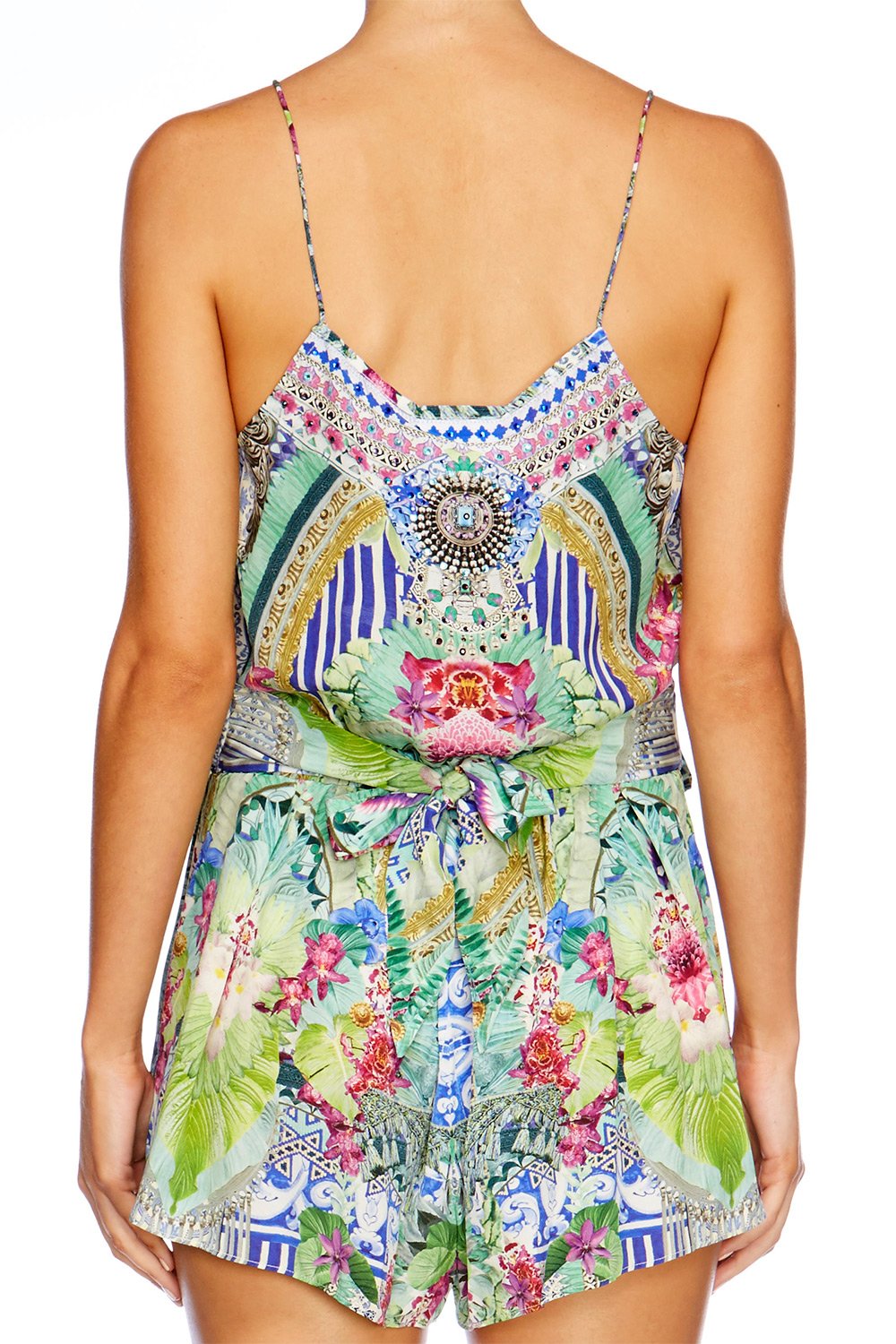 BAHIA BLISS SHOESTRING STRAP PLAYSUIT
