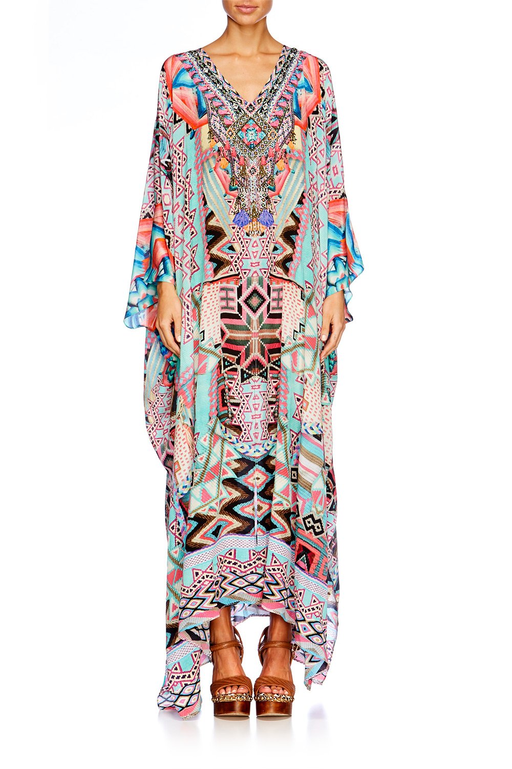 MOCHILLA CHILLER SLIT FRONT & SLEEVE KAFTAN
