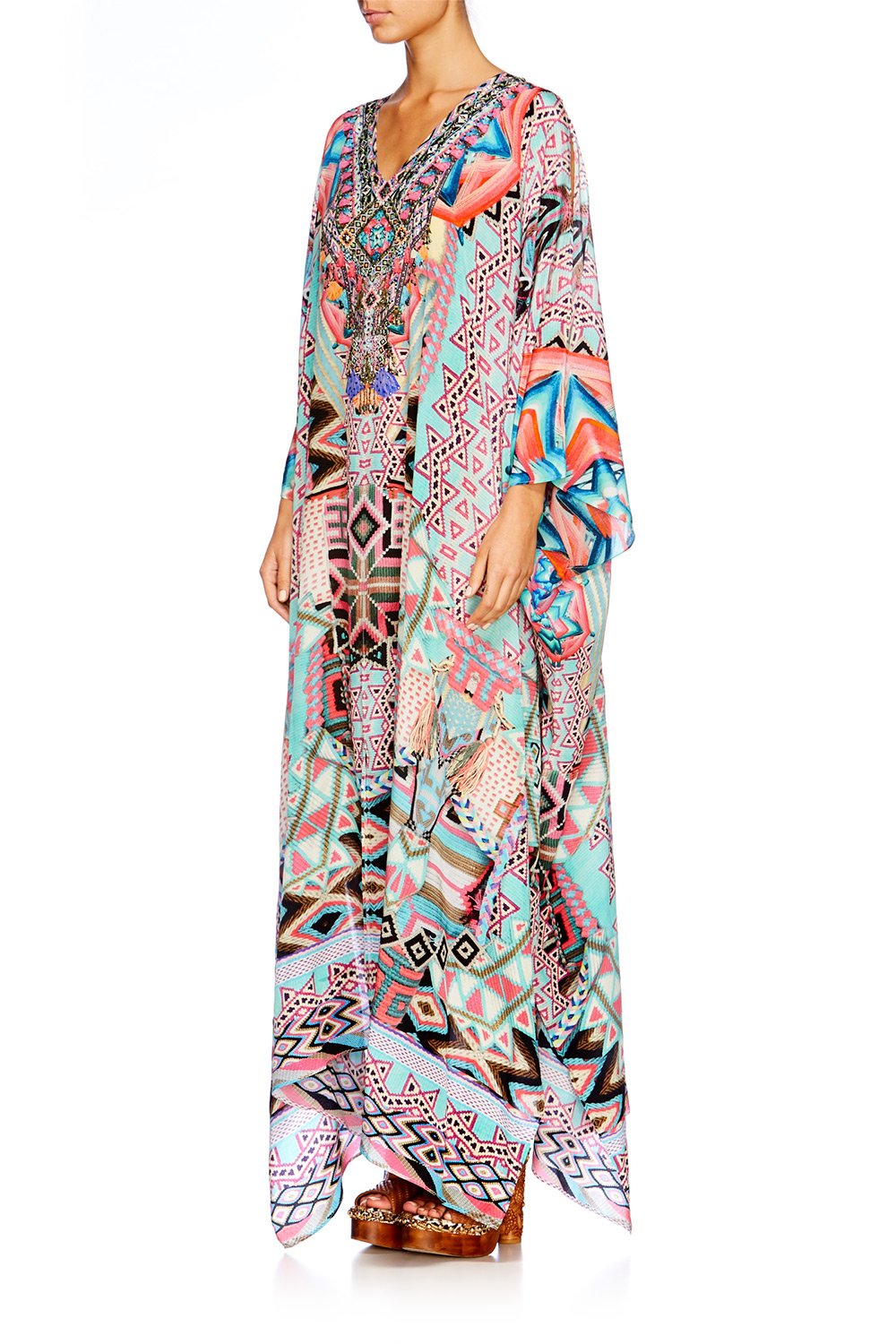 MOCHILLA CHILLER SLIT FRONT & SLEEVE KAFTAN