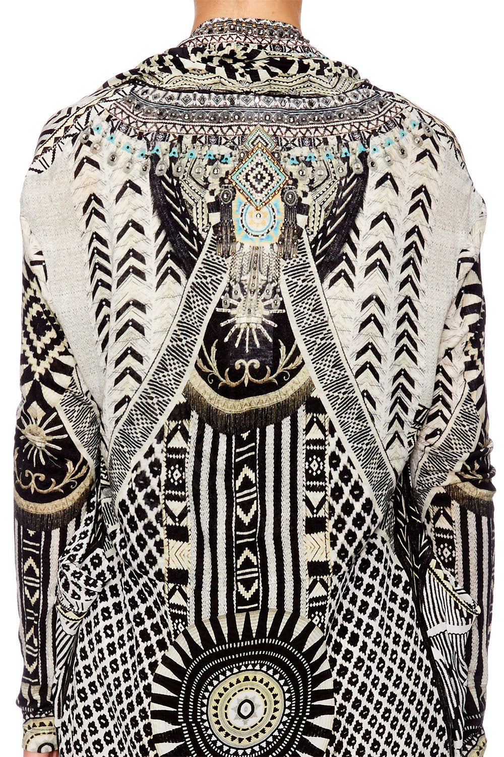 HANGING AROUND LONG CASUAL JACKET W POCKETS