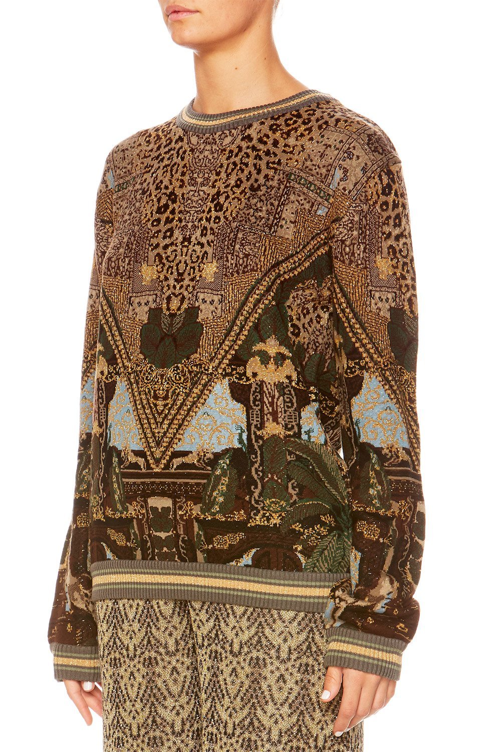 THE GYPSY LOUNGE ROUND NECK SWEATER