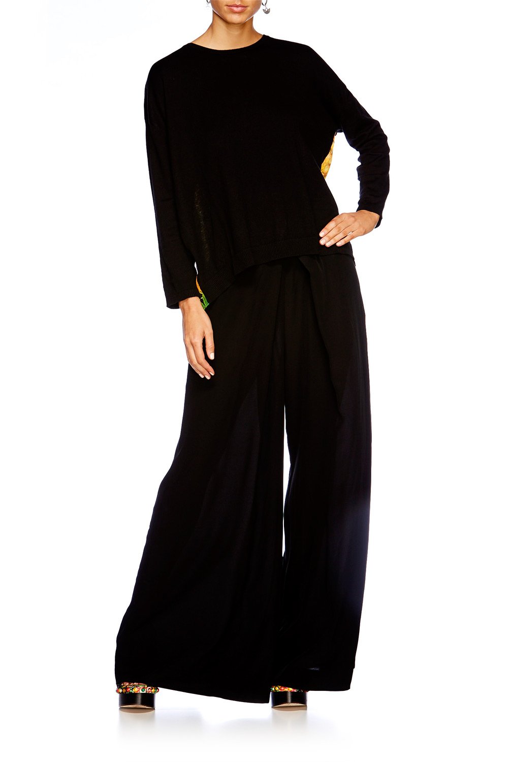 CALL ME CARMEN CREW NECK JUMPER