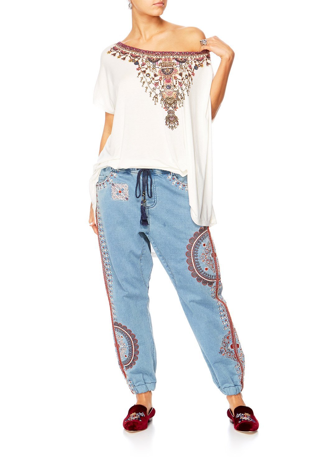 ON THE ROAD LOOSE FIT TEE