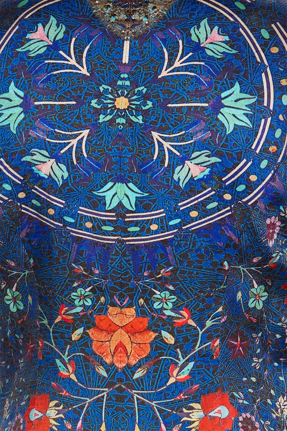 KINDNESS KALEIDOSCOPE DETACHABLE LAYERED JACKET