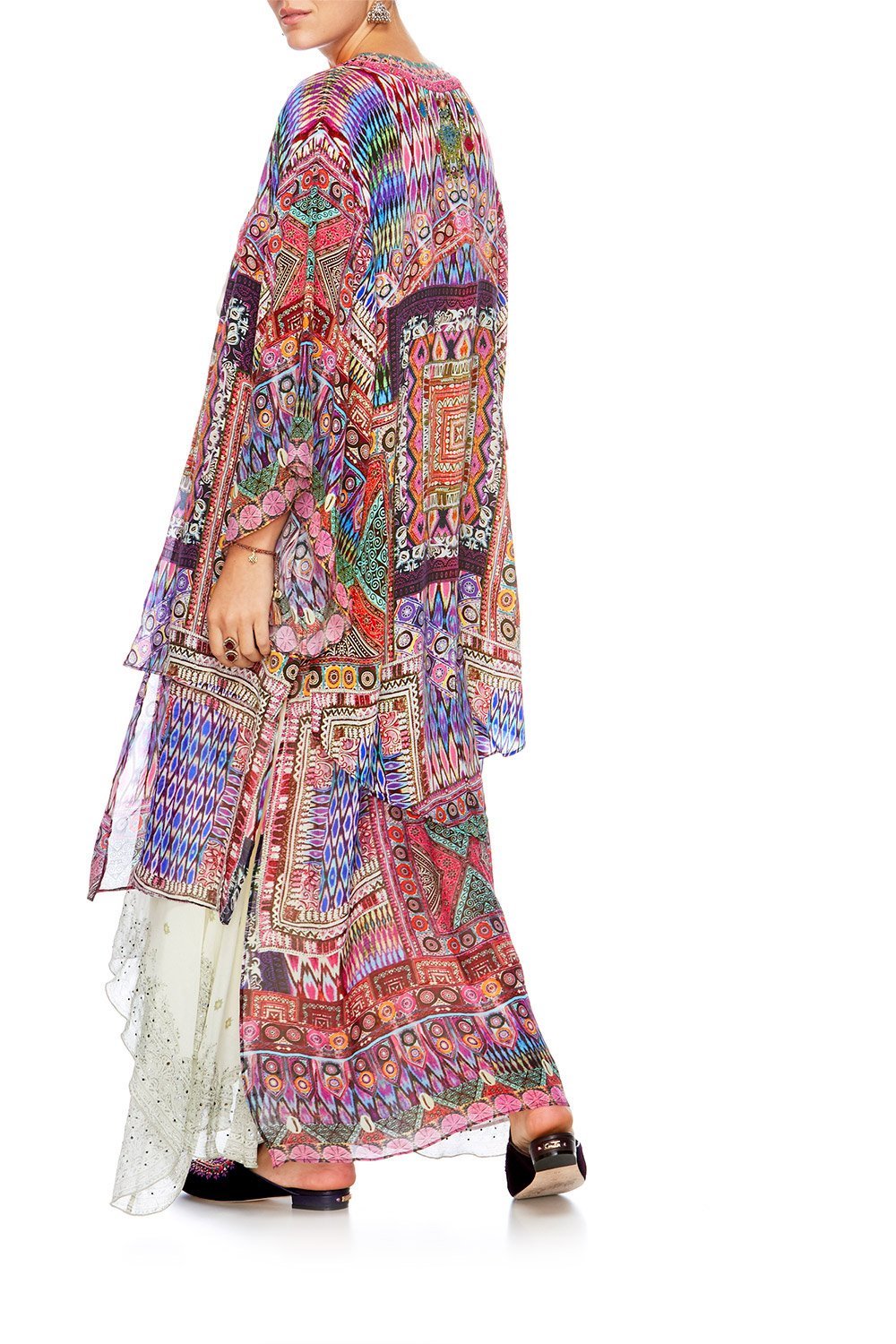 THE JAIPUR FOUR KIMONO WITH LONG UNDERLAY