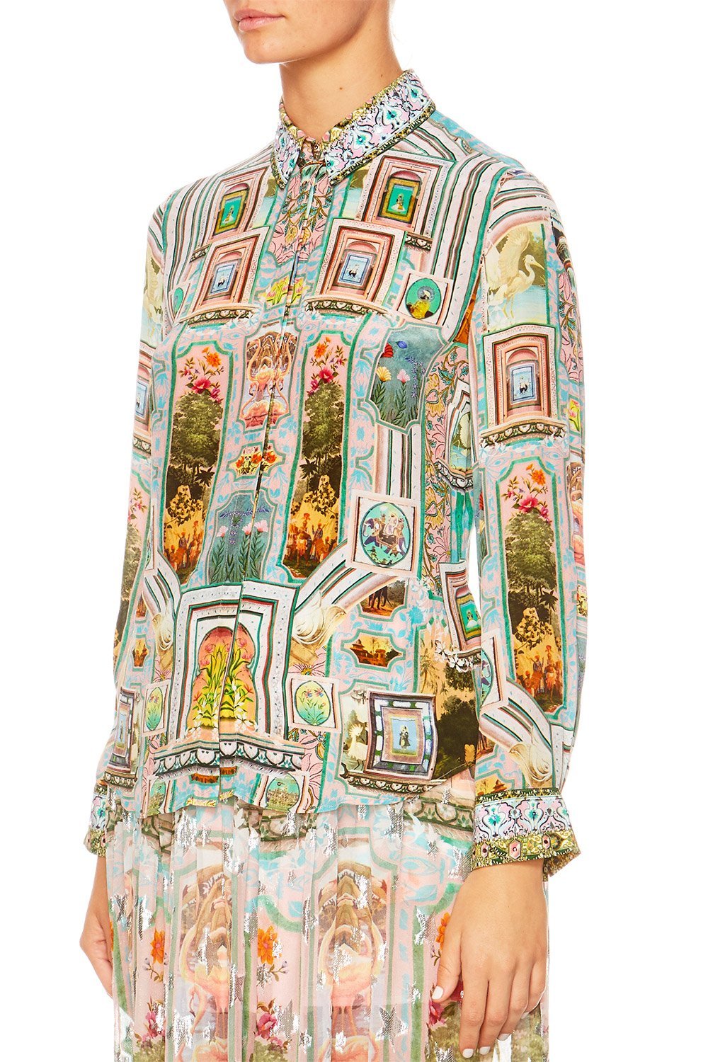 MATRIARCH MUSINGS SLIM FIT LONG SLEEVE SHIRT