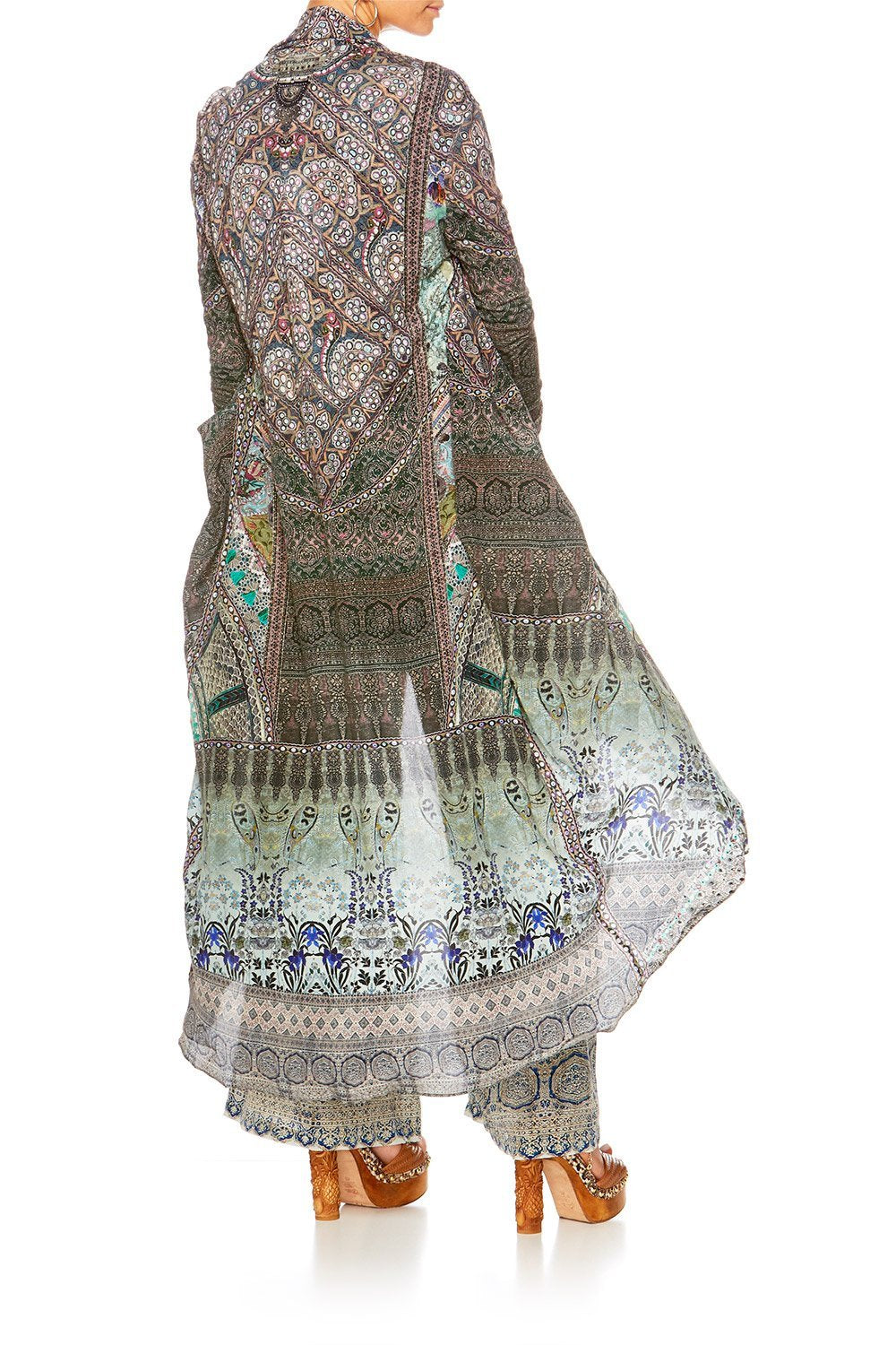 MAMAS HOME LONG CASUAL JACKET W POCKETS