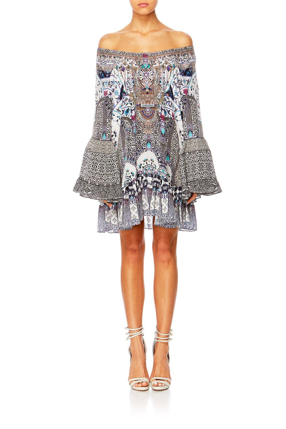 IN THE CONSTELLATIONS A LINE FRILL DRESS