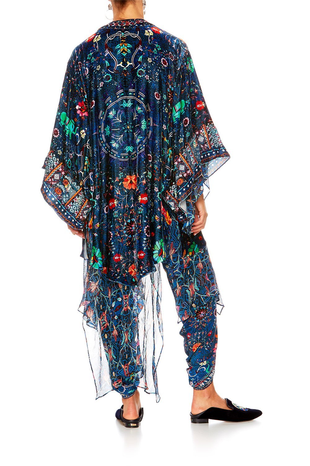 KINDNESS KALEIDOSCOPE KIMONO W LONG UNDERLAY