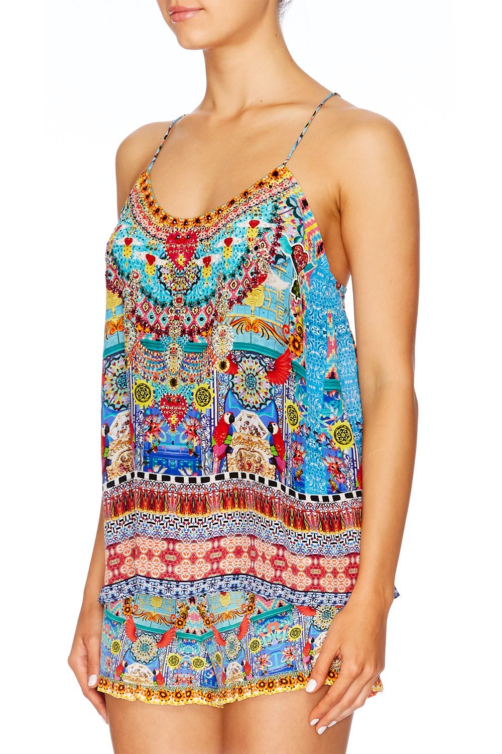 CLOSE TO MY HEART T BACK SHOESTRING TOP