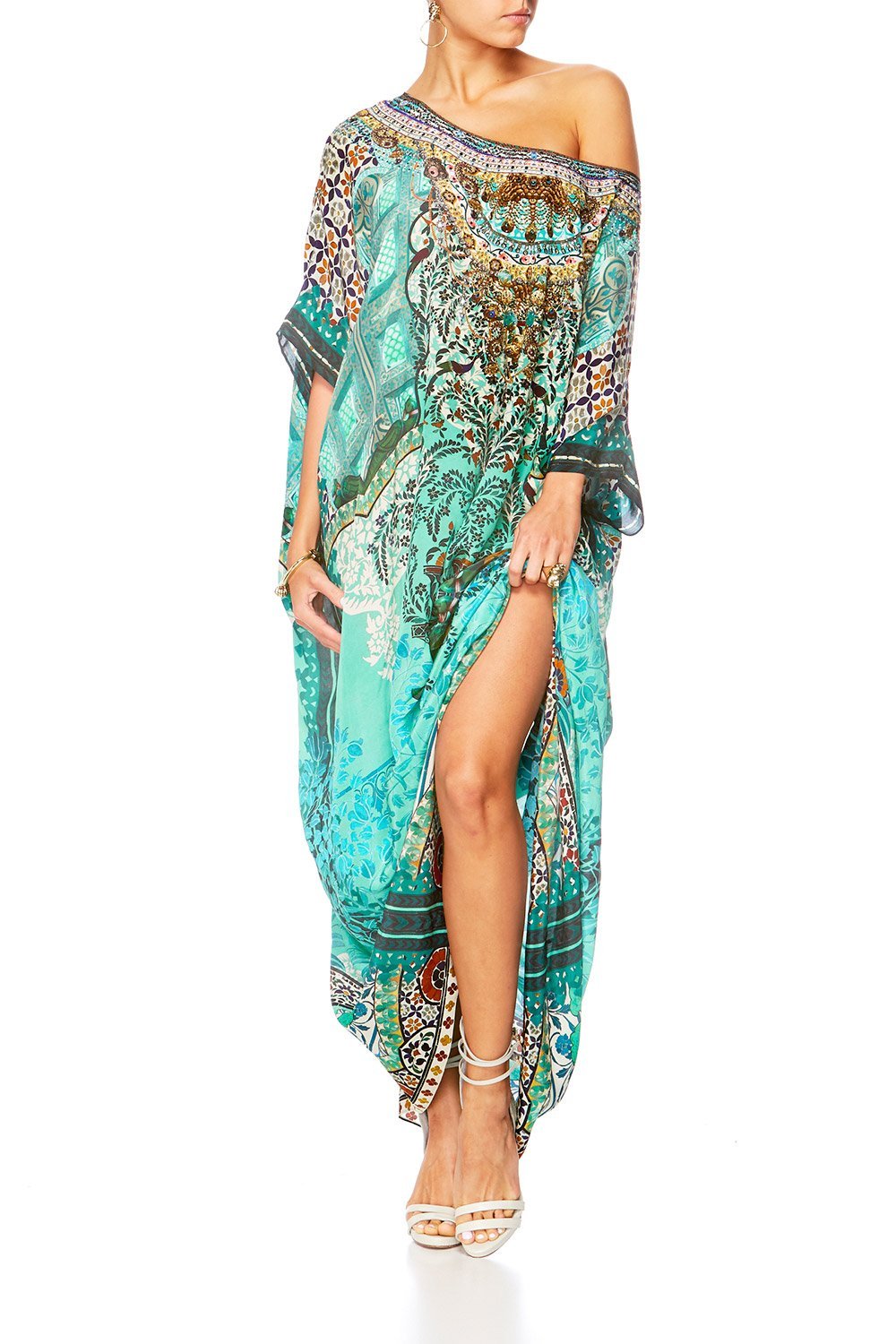 THE SPIRIT WITHIN ROUND NECK KAFTAN