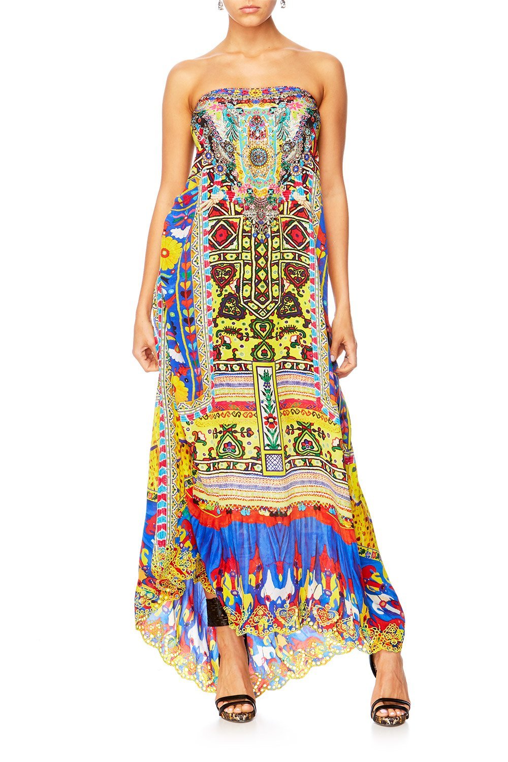 INSIDE MY MIND ROUND NECK KAFTAN