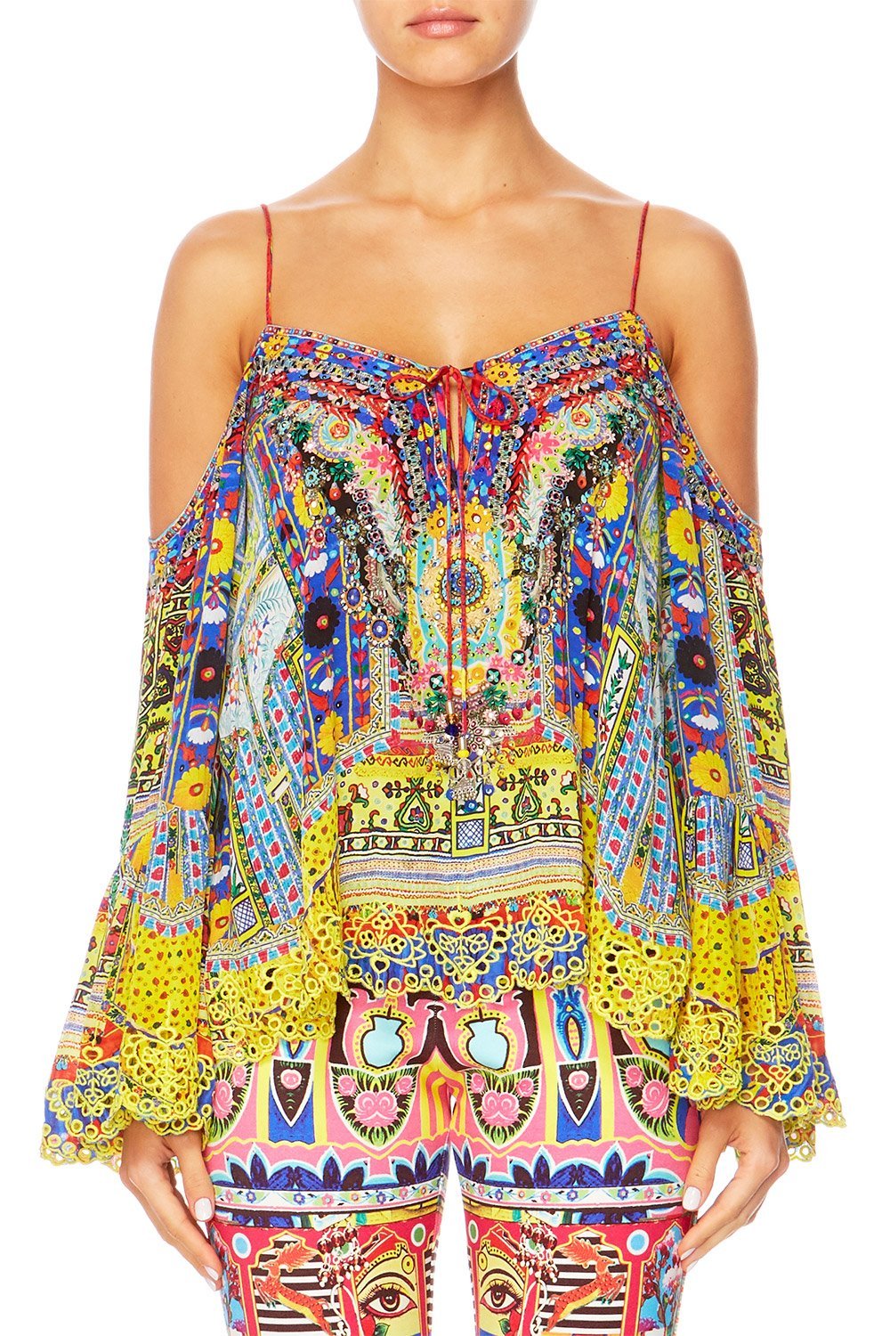 INSIDE MY MIND DROP SHOULDER TOP