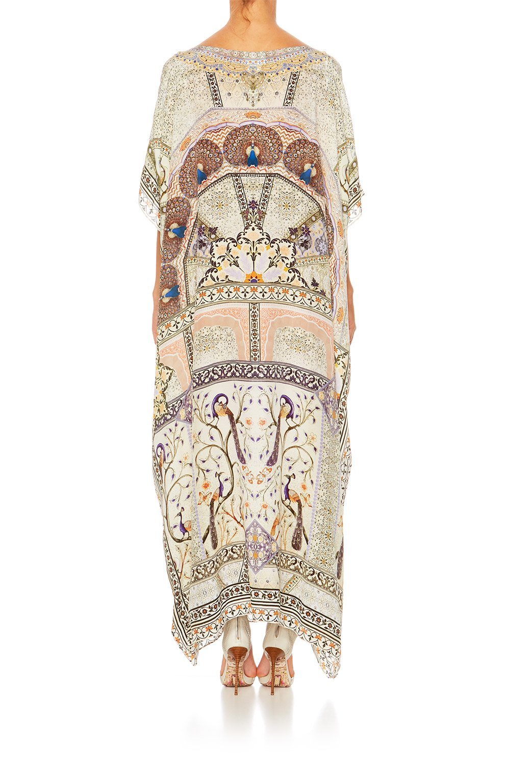 MAMA BAKSHI ROUND NECK KAFTAN