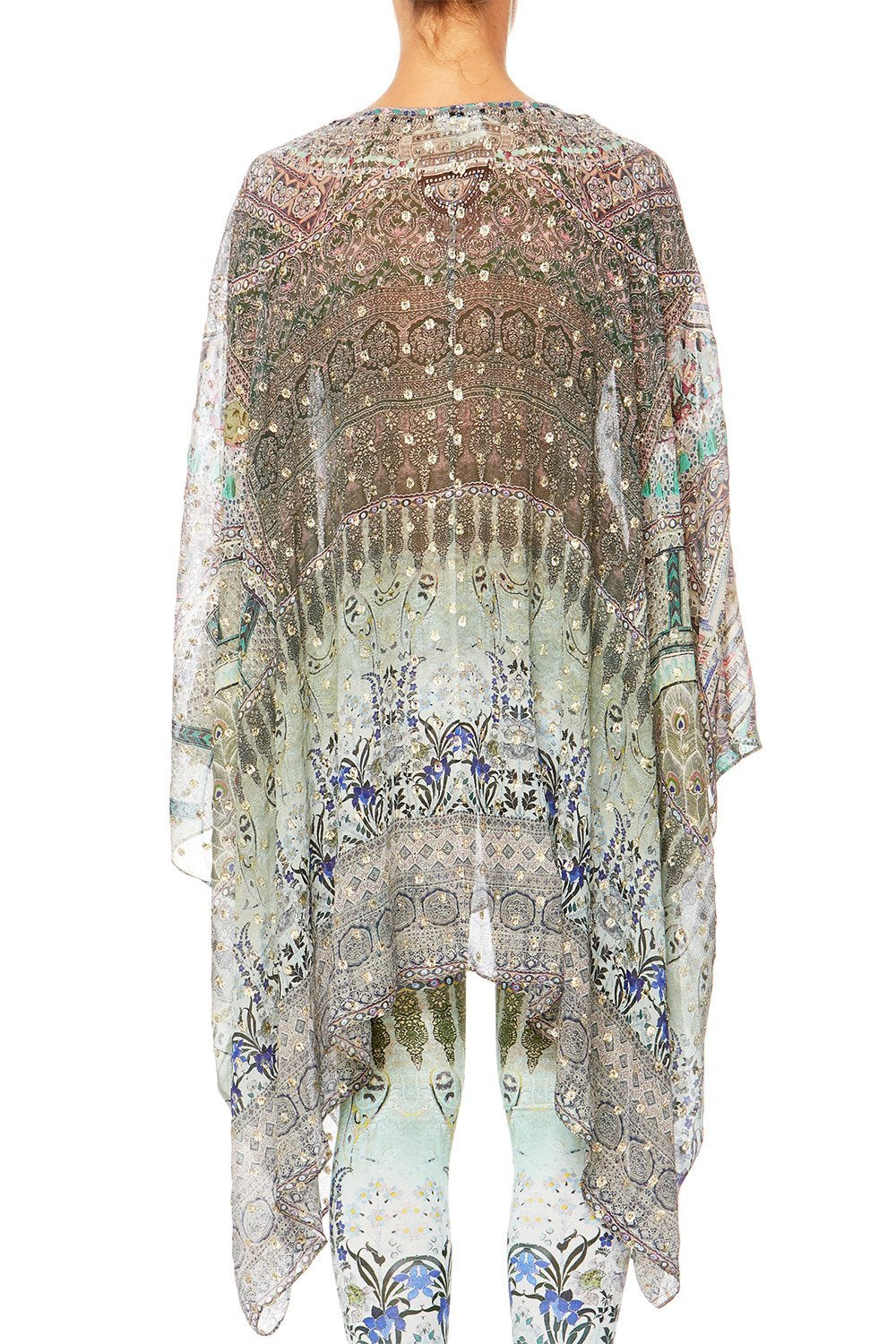 MAMAS HOME SPLIT SHOULDER SHORT KAFTAN