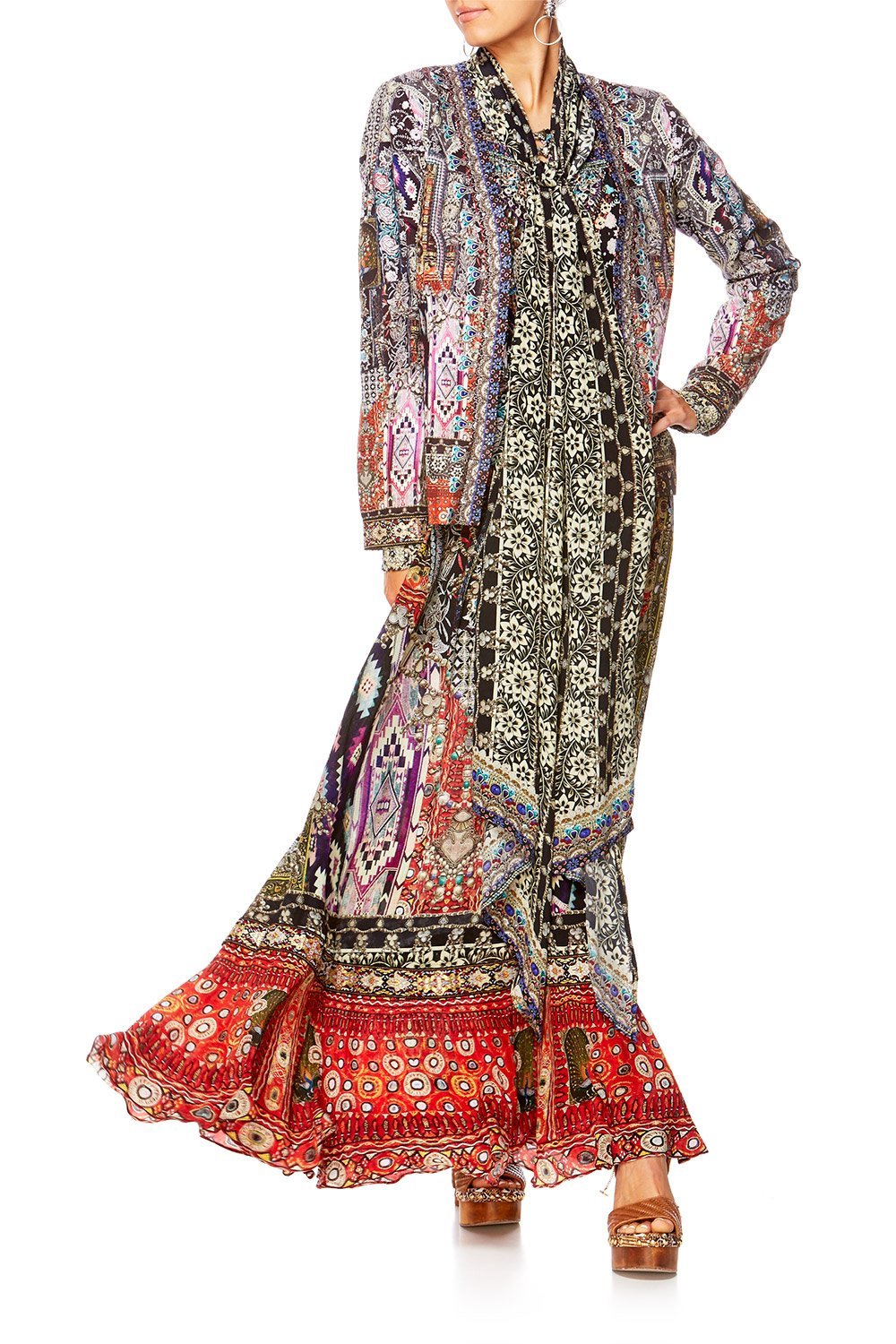 CAMILLA JAGGIS KINGDOM JACKET W REMOVABLE COLLAR