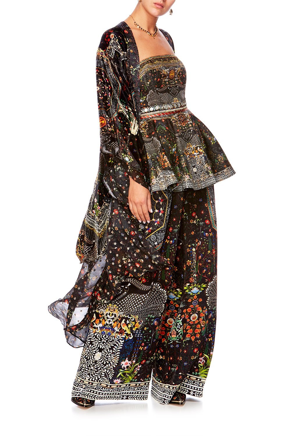 BEHIND CLOSED DOORS FITTED PEPLEM CORSET