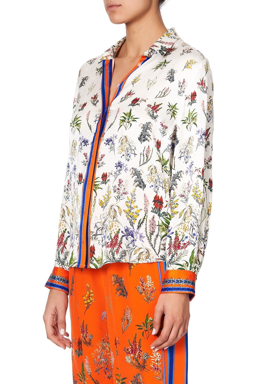 SLIM FIT LONG SLEEVE SHIRT GONE COAST