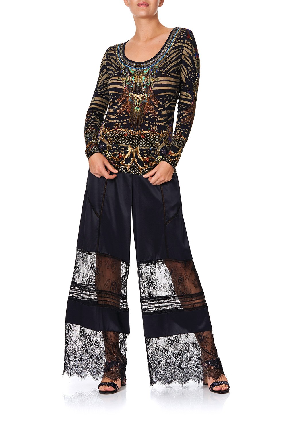 LONG SLEEVE FITTED TOP THE NIGHT WE MET