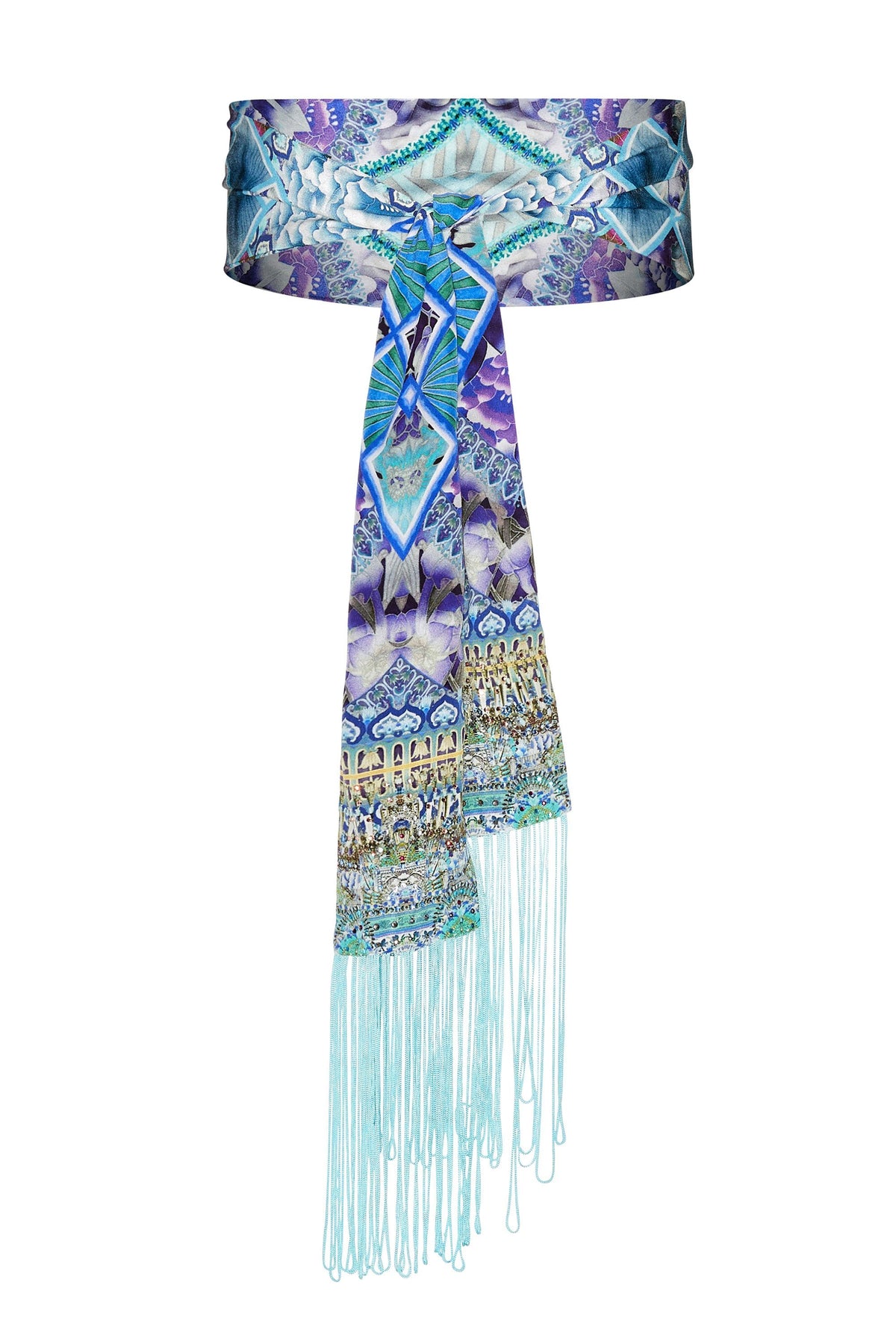 THE BLUE MARKET BELT W TASSELS