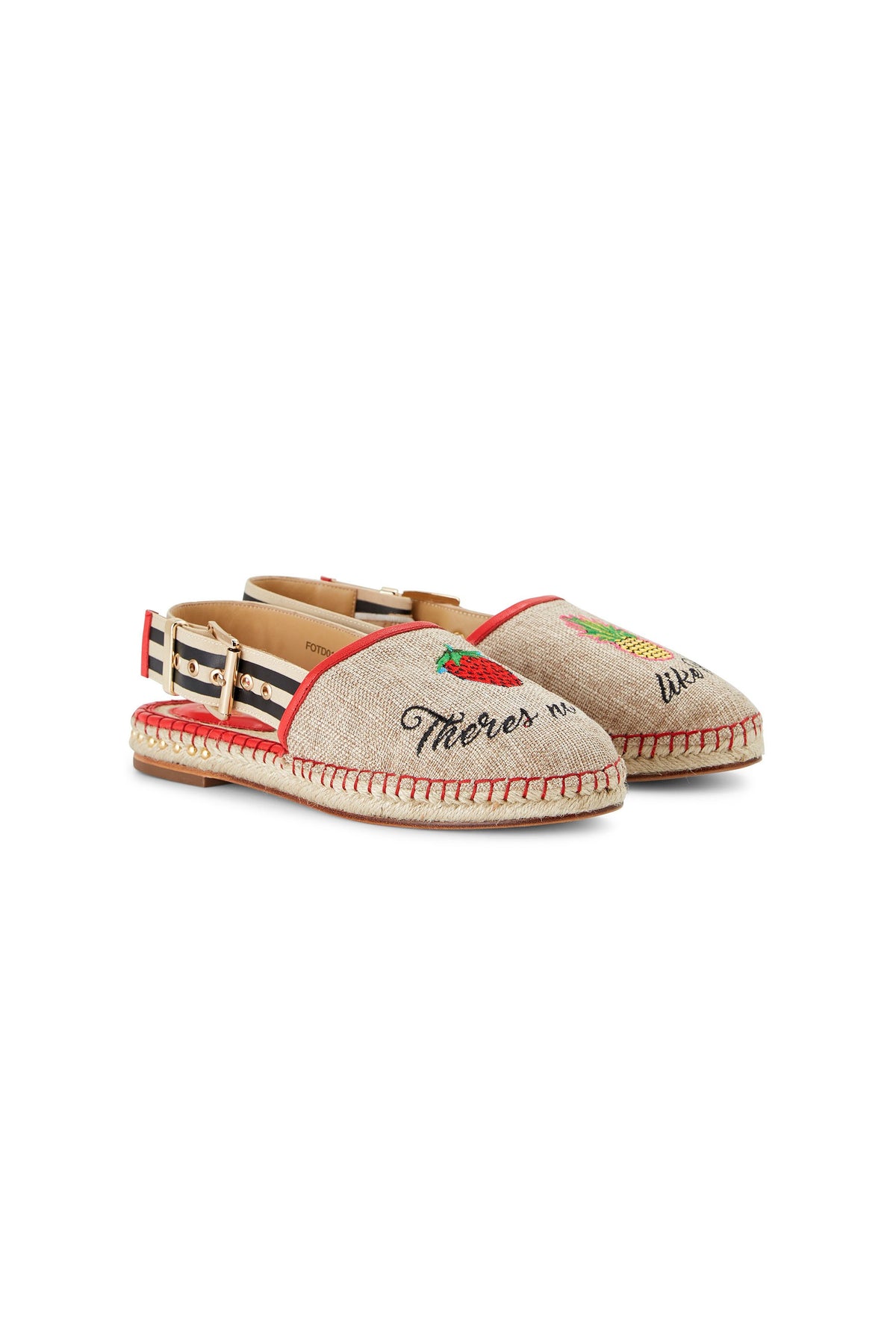 CAMILLA THERES NO PLACE LIKE RIO SLING BACK ESPADRILLE