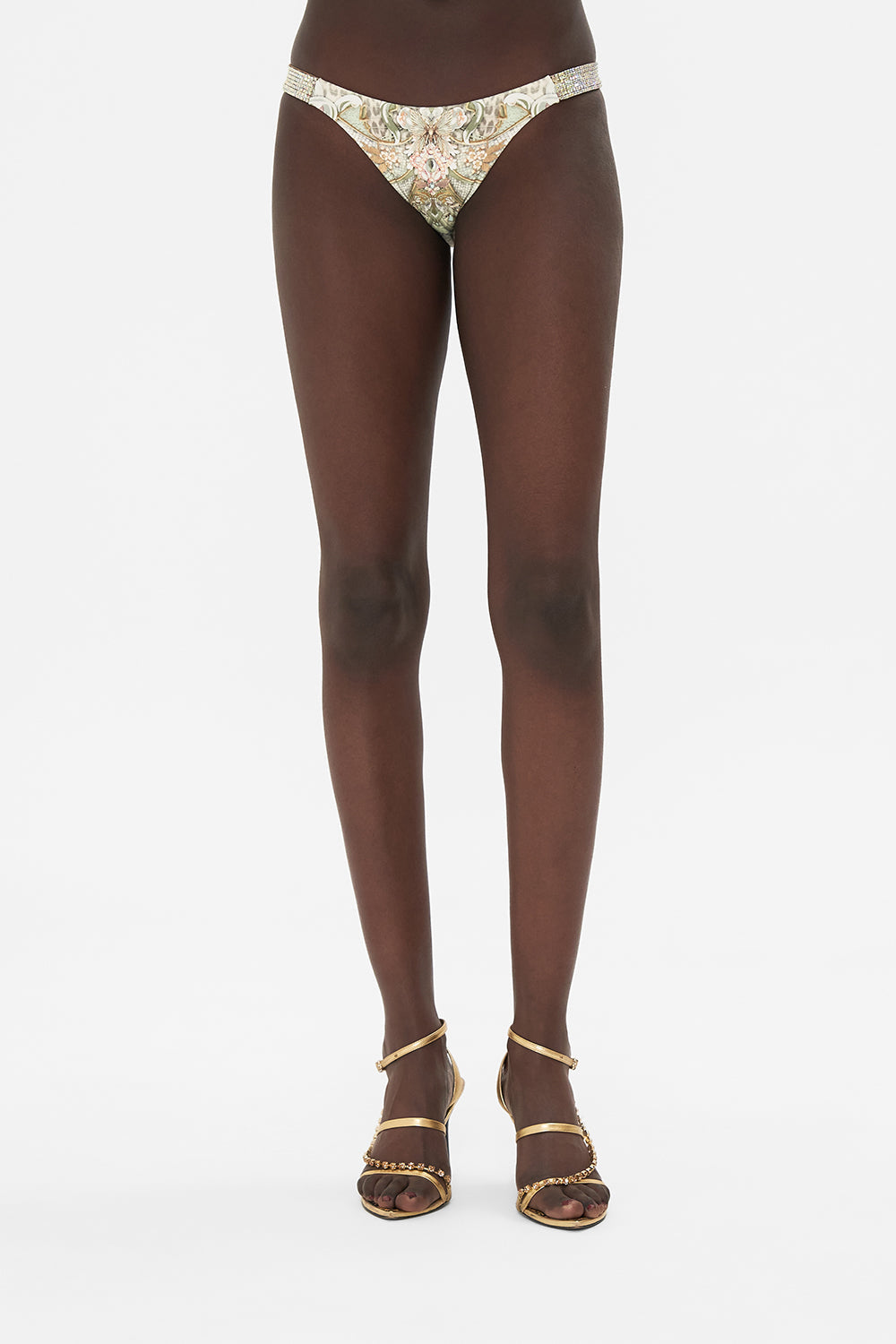 The CAMILLA ELASTIC WAIST BOARDSHORT WOODSTOCK ROCK in our  print.